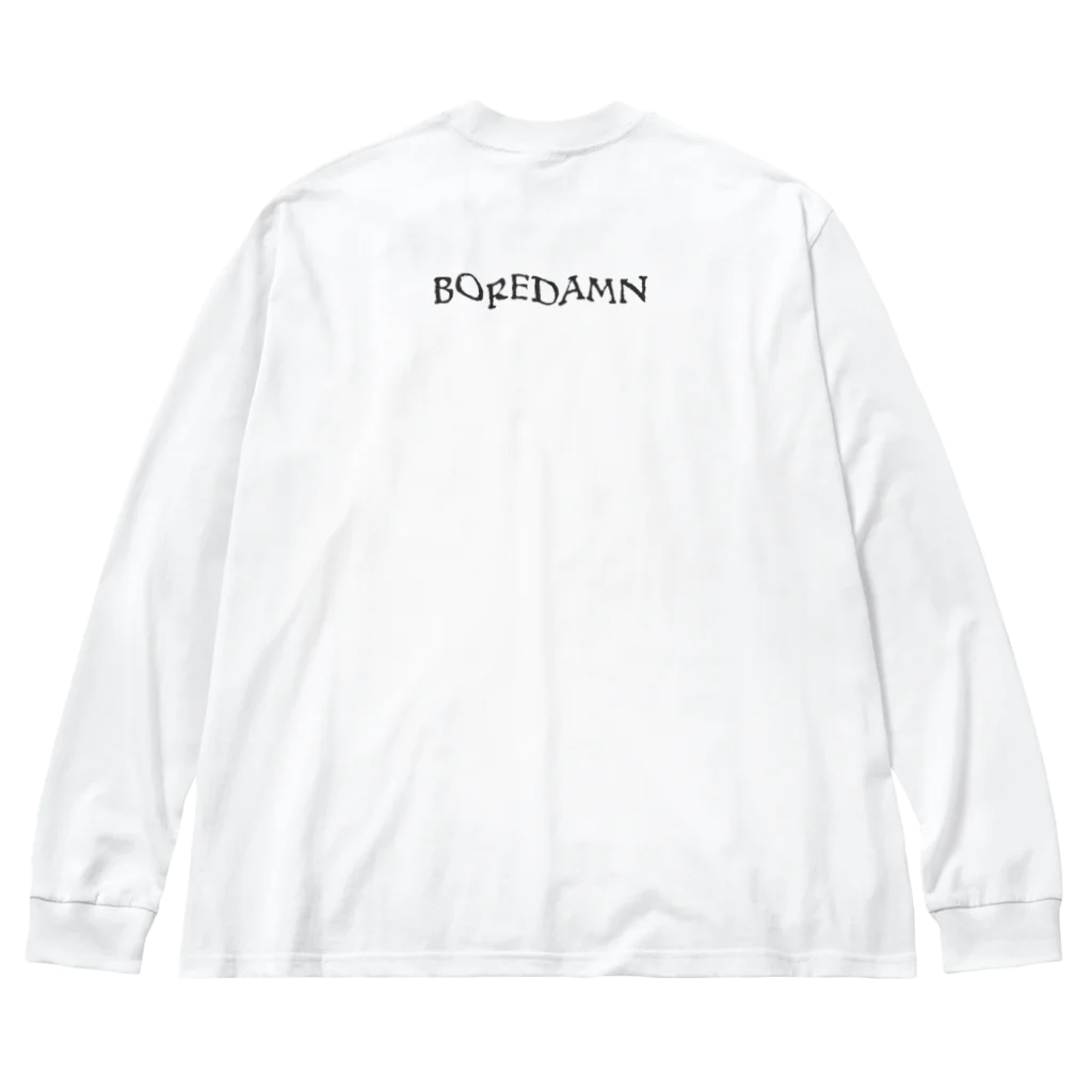 BOREDAMNのIt's my pleasure ビッグシルエットロングスリーブTシャツ