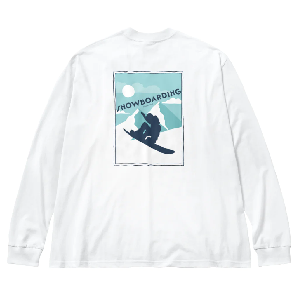 unotovive・おとべのraison d'etre SNOWBOARDING ビッグシルエットロングスリーブTシャツ