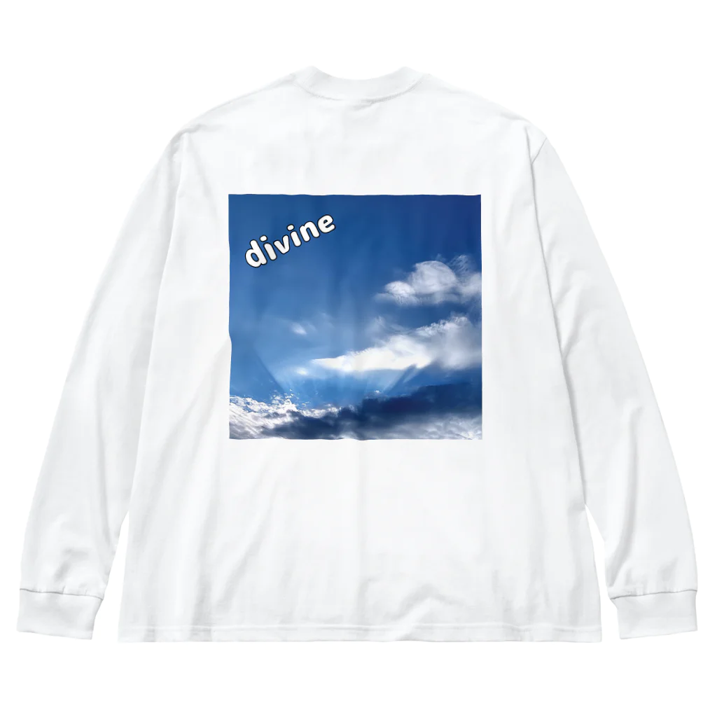 かずりんの空〜輝き〜 ビッグシルエットロングスリーブTシャツ