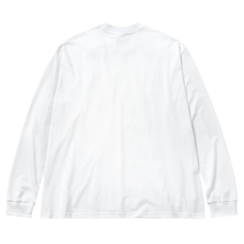 TaikiRacingClubShopのmarulogo【EDI】kuro Big Long Sleeve T-Shirt