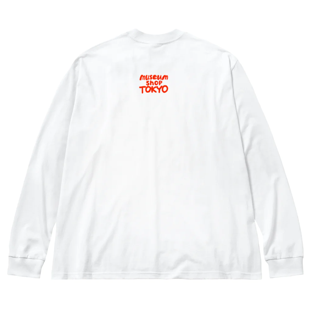 ミュージアムショップトーキョー/museum shop TOKYOの歌川国芳　踊る猫又　ネオンカラー版 Big Long Sleeve T-Shirt