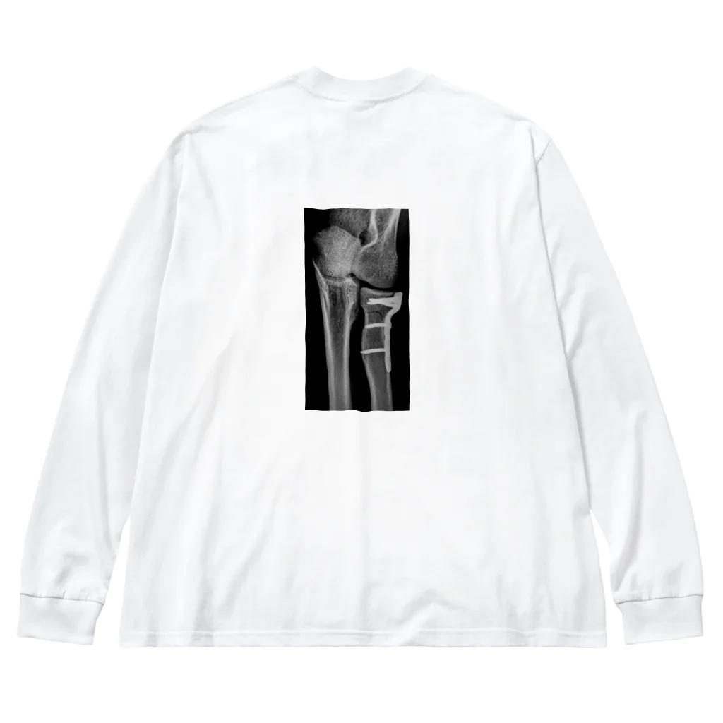 Ujiの壊れた肘くん　ロゴ別 Big Long Sleeve T-Shirt