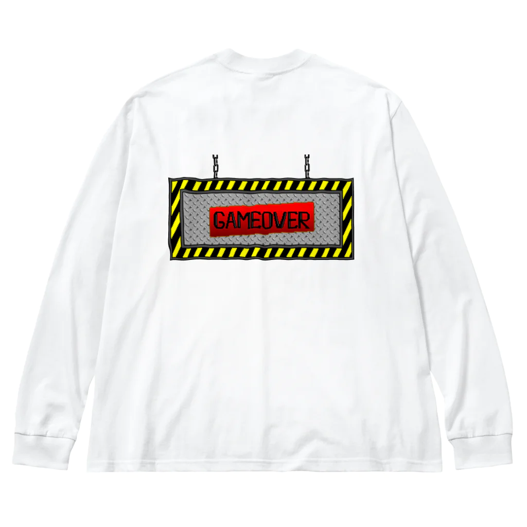 ドット絵アイテムのハート Big Long Sleeve T-Shirt