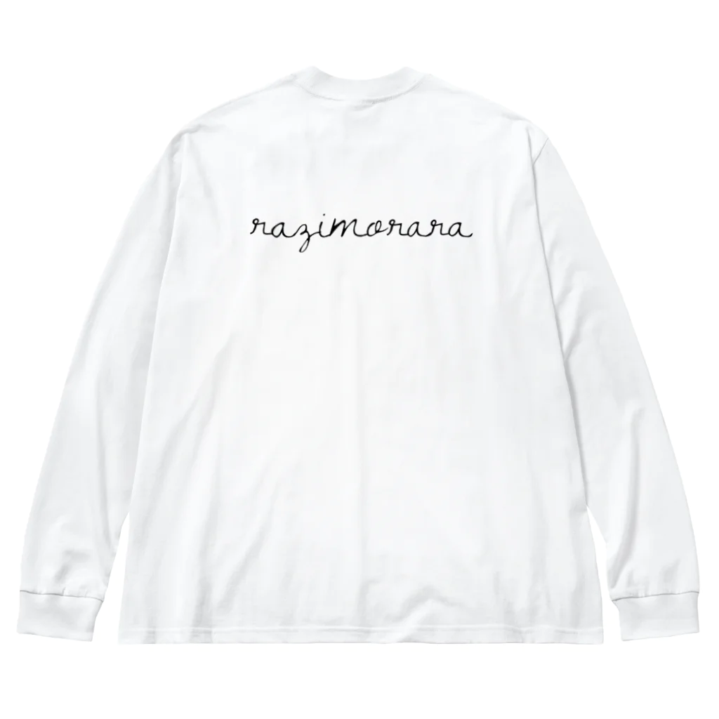 manimaniのらじもらら ビッグシルエットロングスリーブTシャツ