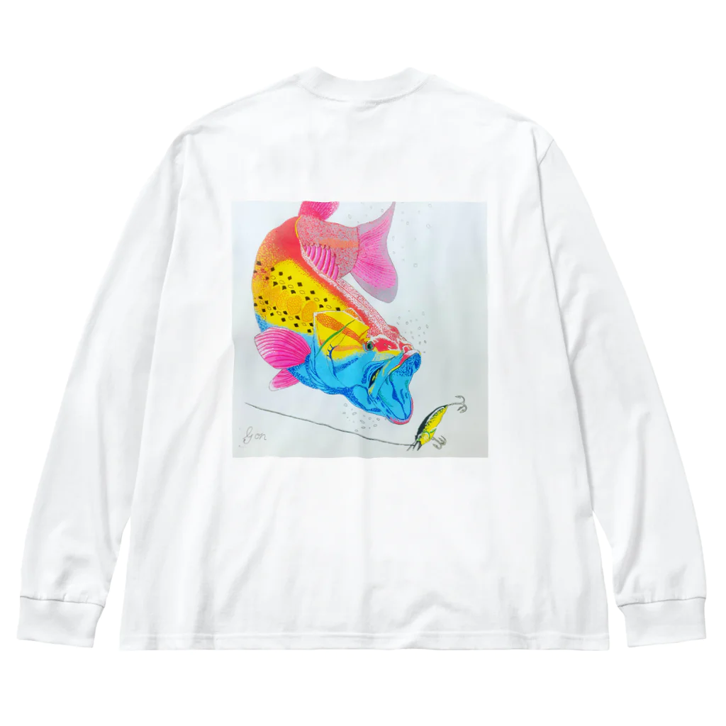 DGの虹バス🐟 Big Long Sleeve T-Shirt