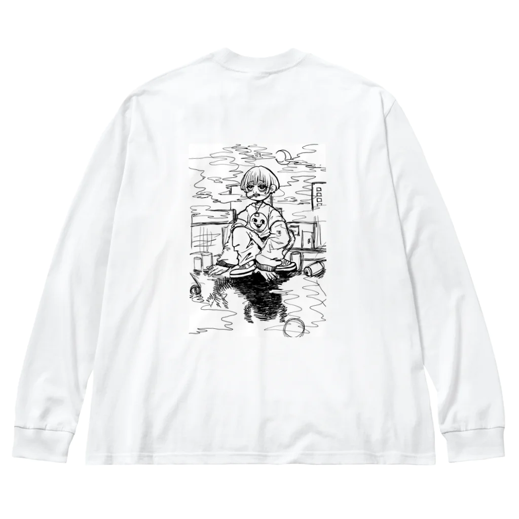 みっちょんすのBoy ビッグシルエットロングスリーブTシャツ