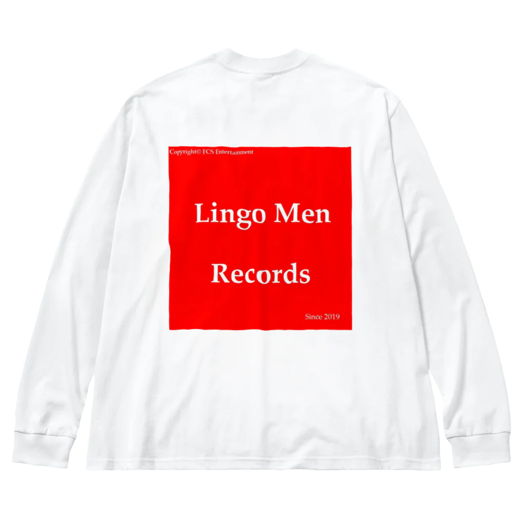 FCS Entertainmentの#Lingo_Men_Records Big Long Sleeve T-Shirt