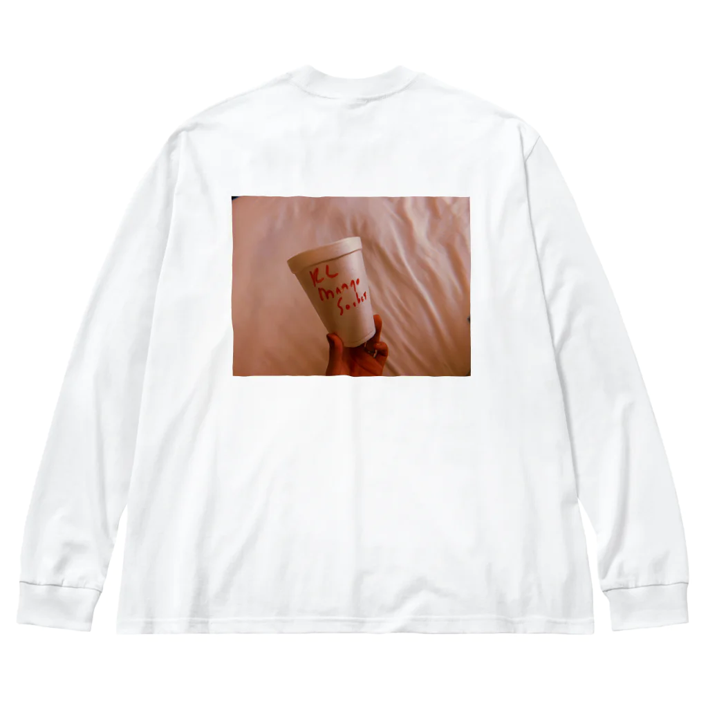 枠T専門店『Frame』の写真枠T/マンゴージェラート Big Long Sleeve T-Shirt