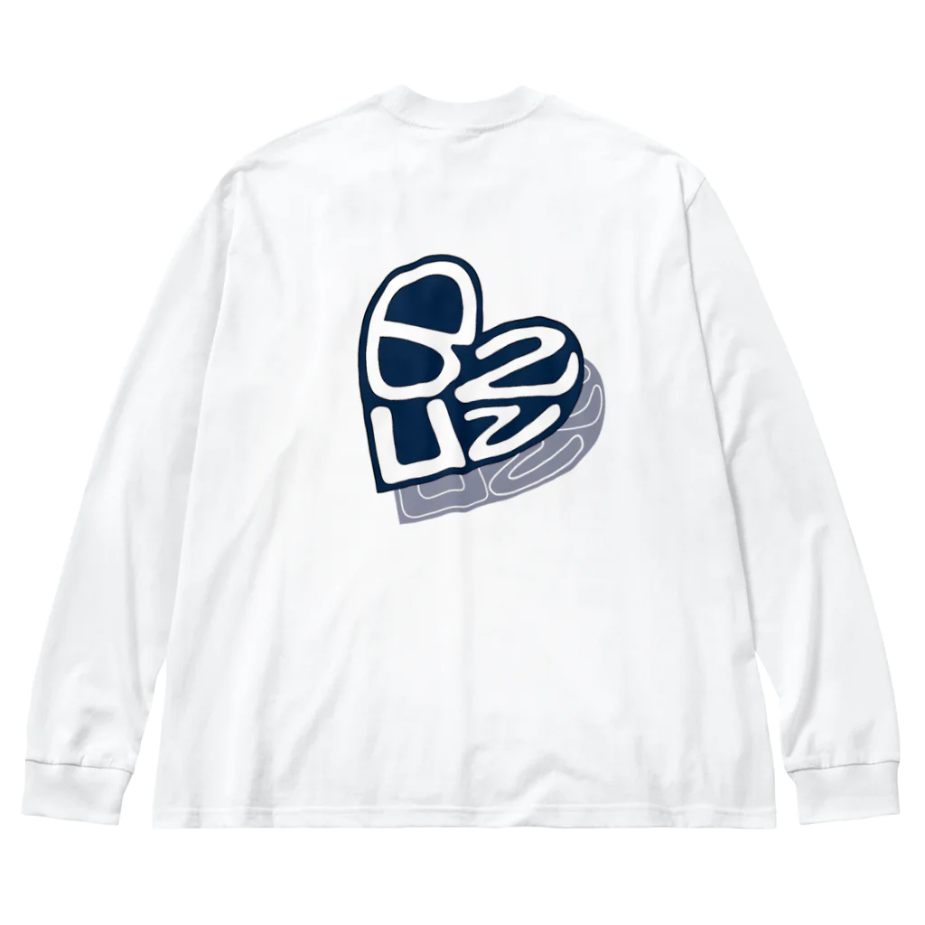 BuZZのBuZZ classical HeartロングT ビッグシルエットロングスリーブTシャツ