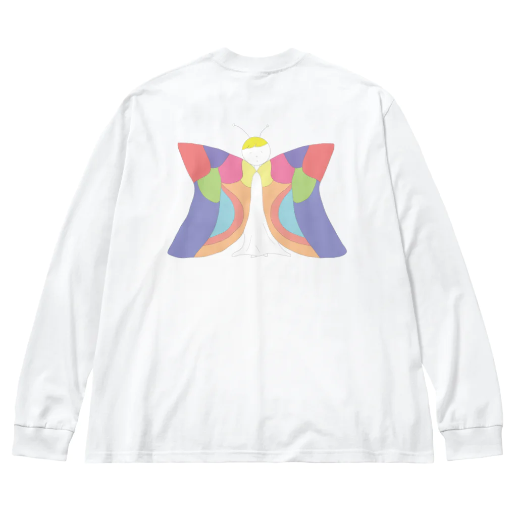 swimmyの蝶になった天使 Big Long Sleeve T-Shirt