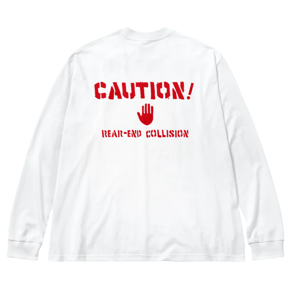 alt_203のCAUTION ビッグシルエットロングスリーブTシャツ