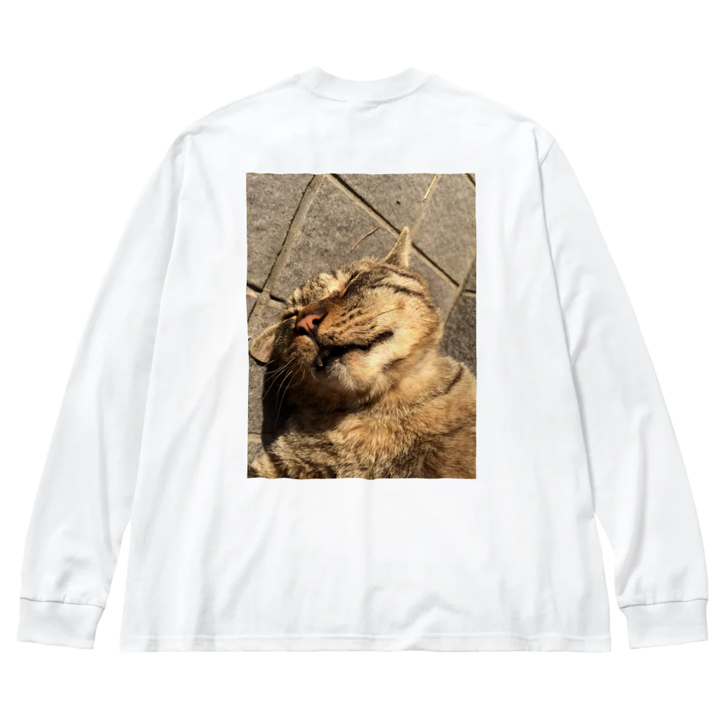 あまりの猫（無防備） Big Long Sleeve T-Shirt