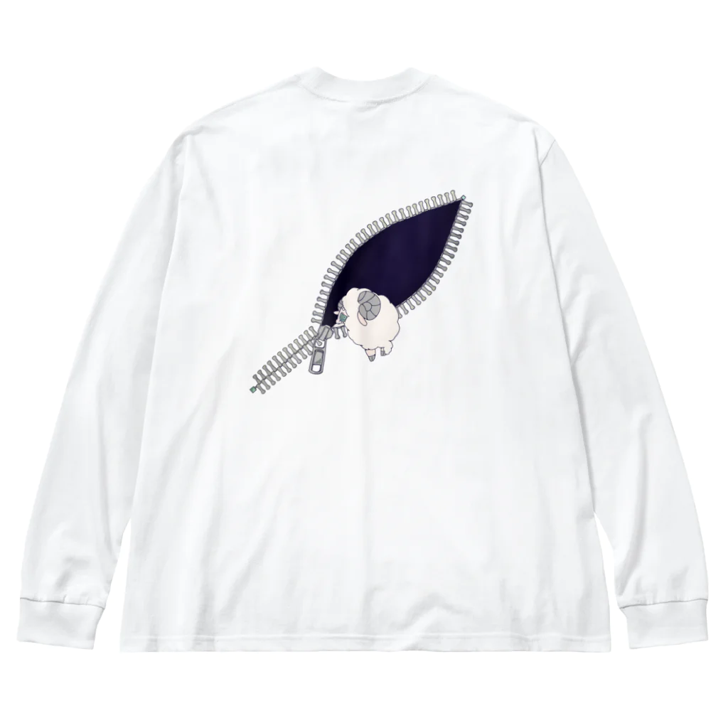 もなこの羊ちゃん2 Big Long Sleeve T-Shirt