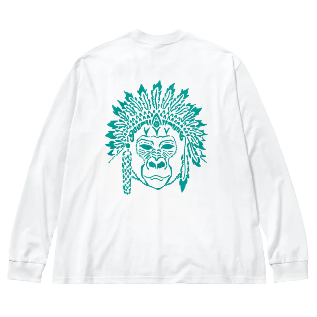 boracayjapan goods storeのNATIVE GORI ビッグシルエットロングスリーブTシャツ