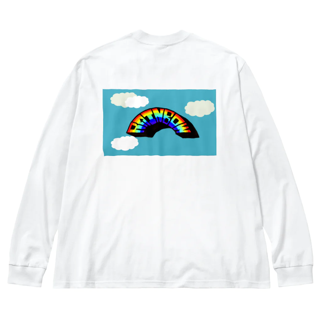 70BADのRAINBOW Big Long Sleeve T-Shirt