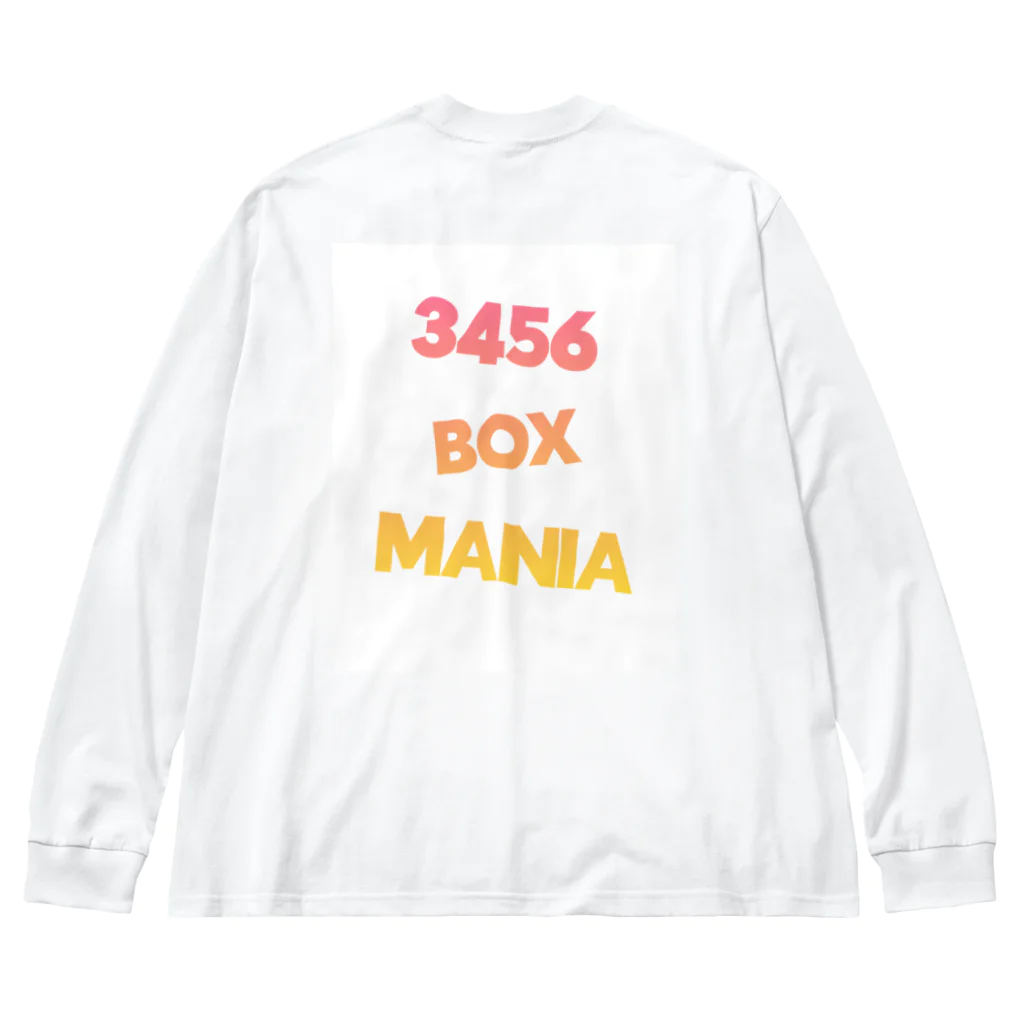 Maniac Number のManiac 3456Box ビッグシルエットロングスリーブTシャツ