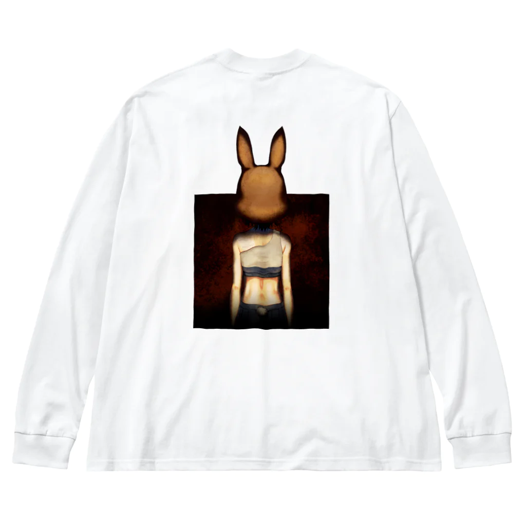 wktkライブ公式グッズショップの幸運ウサギさん ビッグシルエットロングスリーブTシャツ