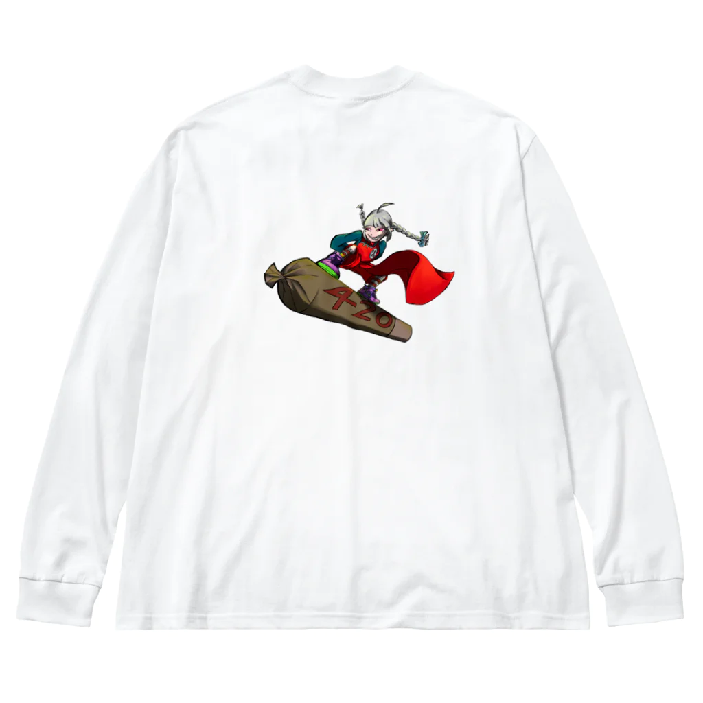 カットネギのビス　カンナ Big Long Sleeve T-Shirt