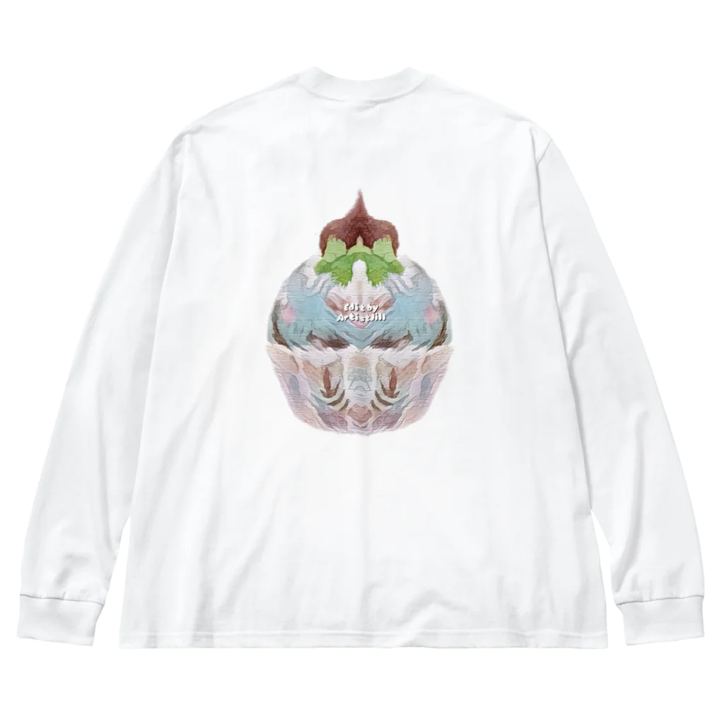 【ホラー専門店】ジルショップの桜チョコミントスイーツ❷ Big Long Sleeve T-Shirt