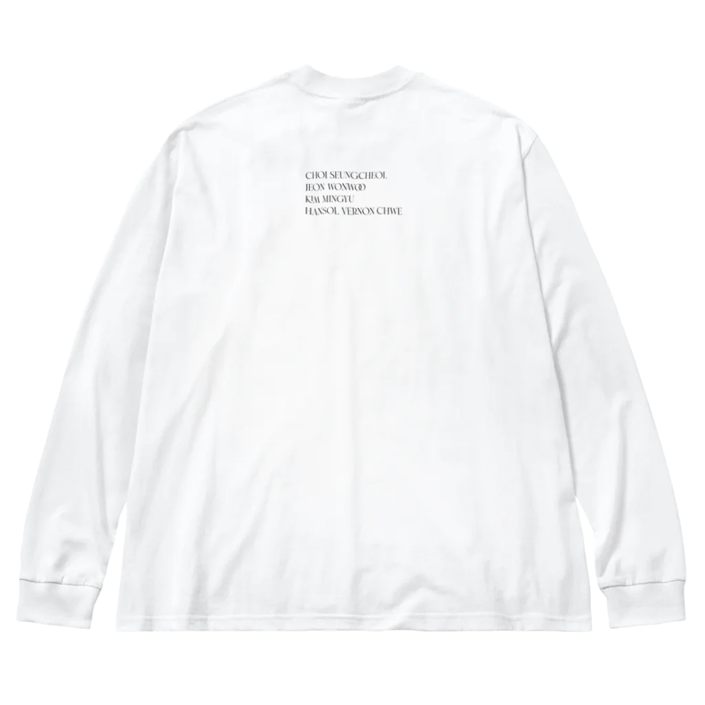 MONETのTRAUMA (SEVENTEEN) Big Long Sleeve T-Shirt