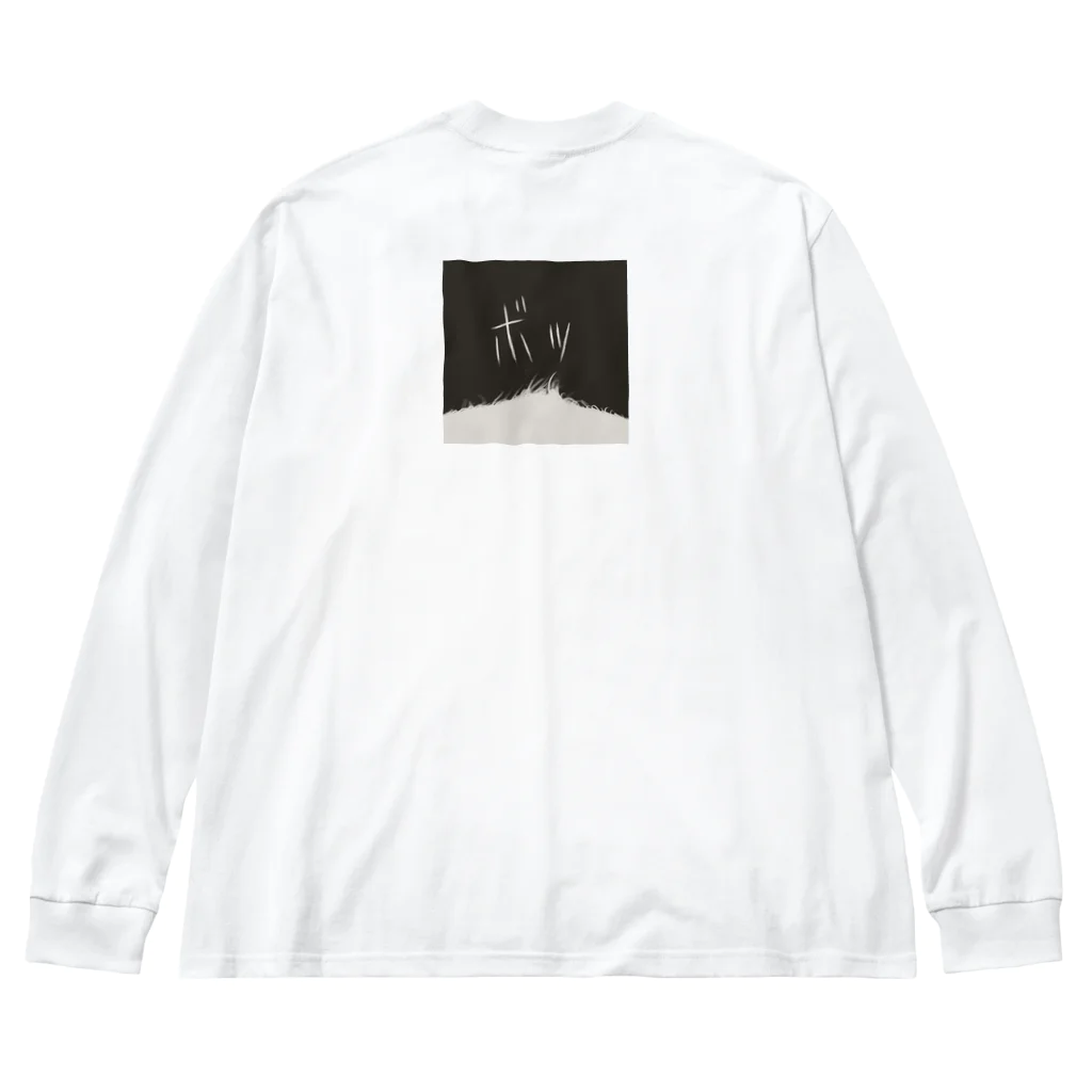 ３リットルヤカンのカラスと天狗 Big Long Sleeve T-Shirt