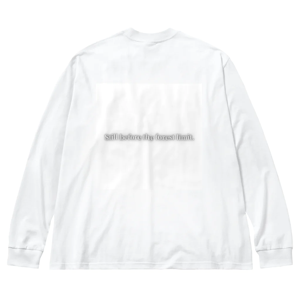 将棋まみれのいまだ森林限界の手前。 Big Long Sleeve T-Shirt