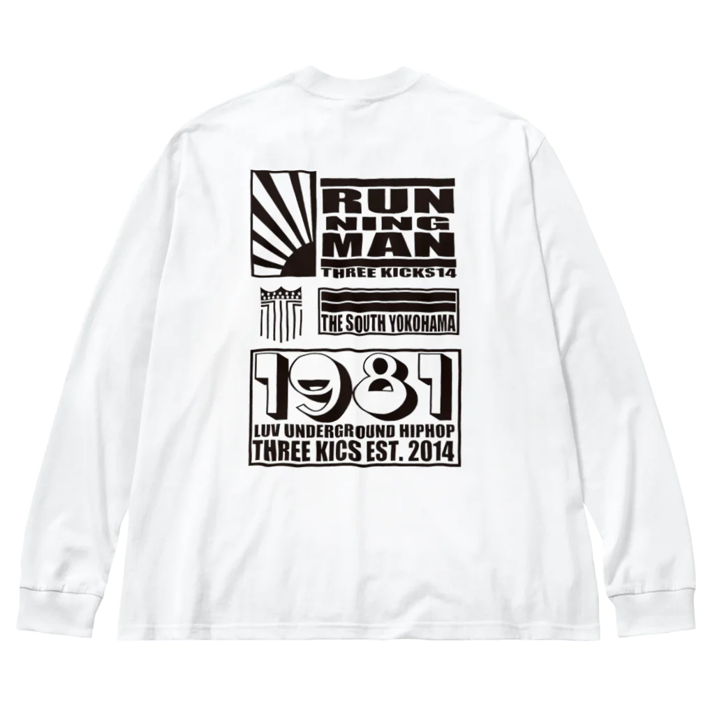 THREE WOODSの1981オールドスクール Big Long Sleeve T-Shirt