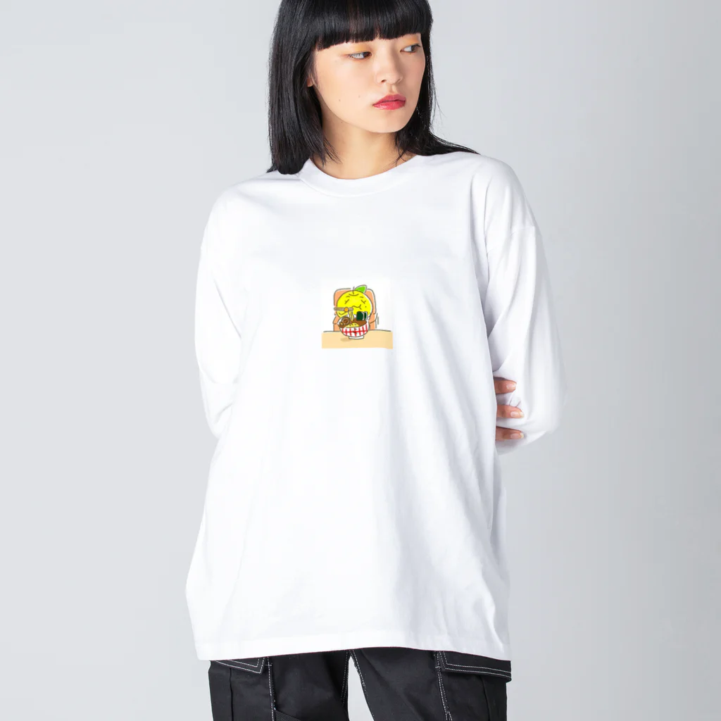 りんの深夜ラーメンりんご Big Long Sleeve T-Shirt