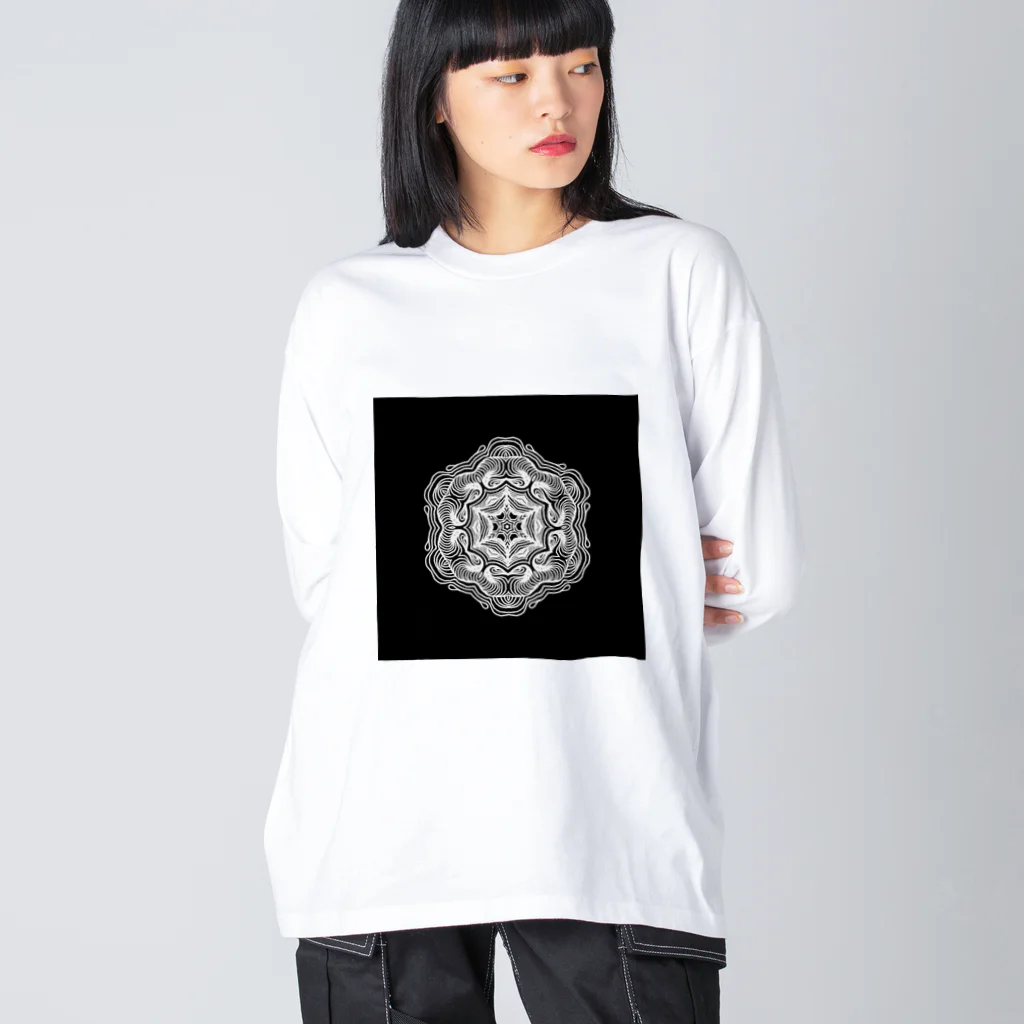 gallery 246 produced by Gpsy artworksのBACK BONE Big Long Sleeve T-Shirt