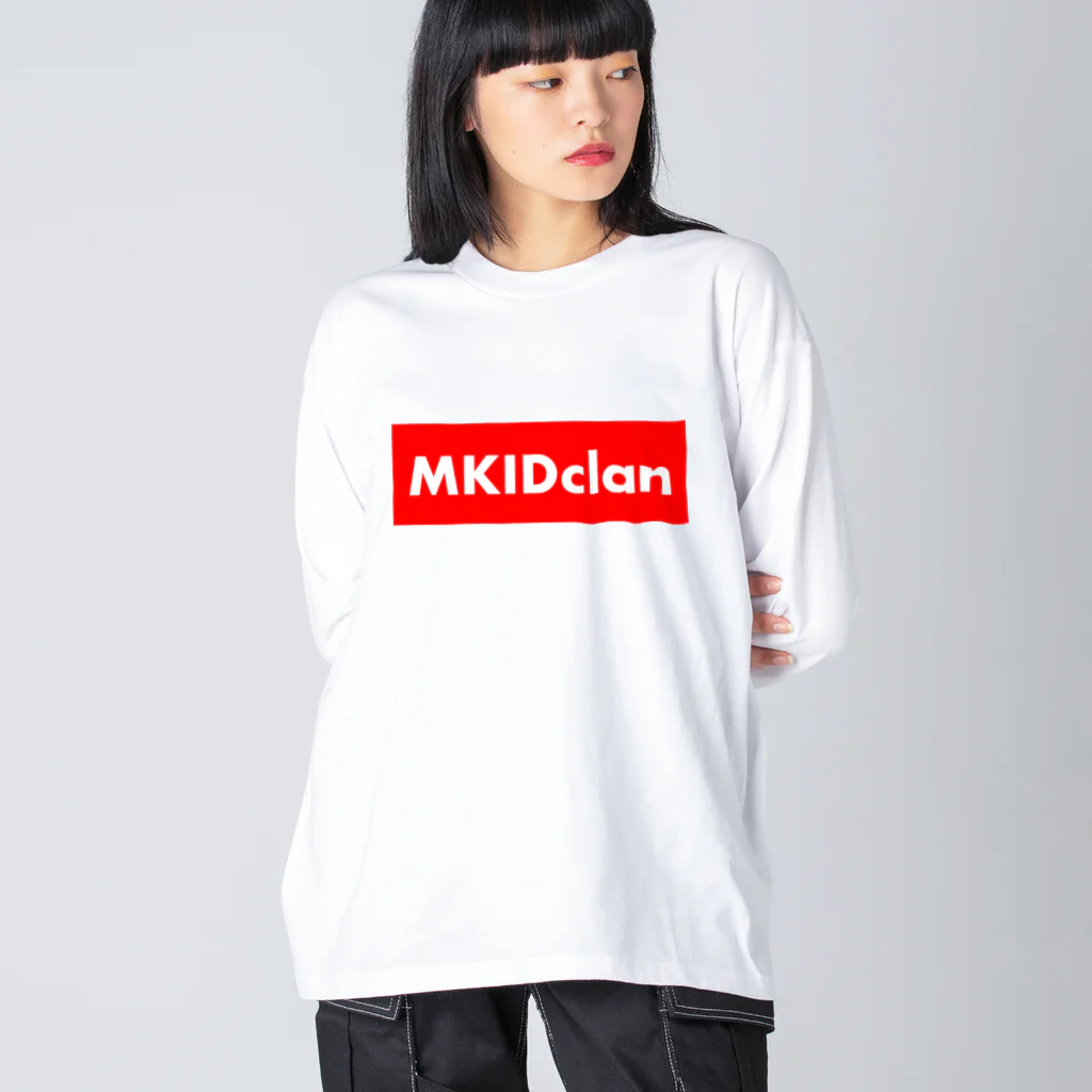 MKID公式のファッション系 ビッグシルエットロングスリーブTシャツ