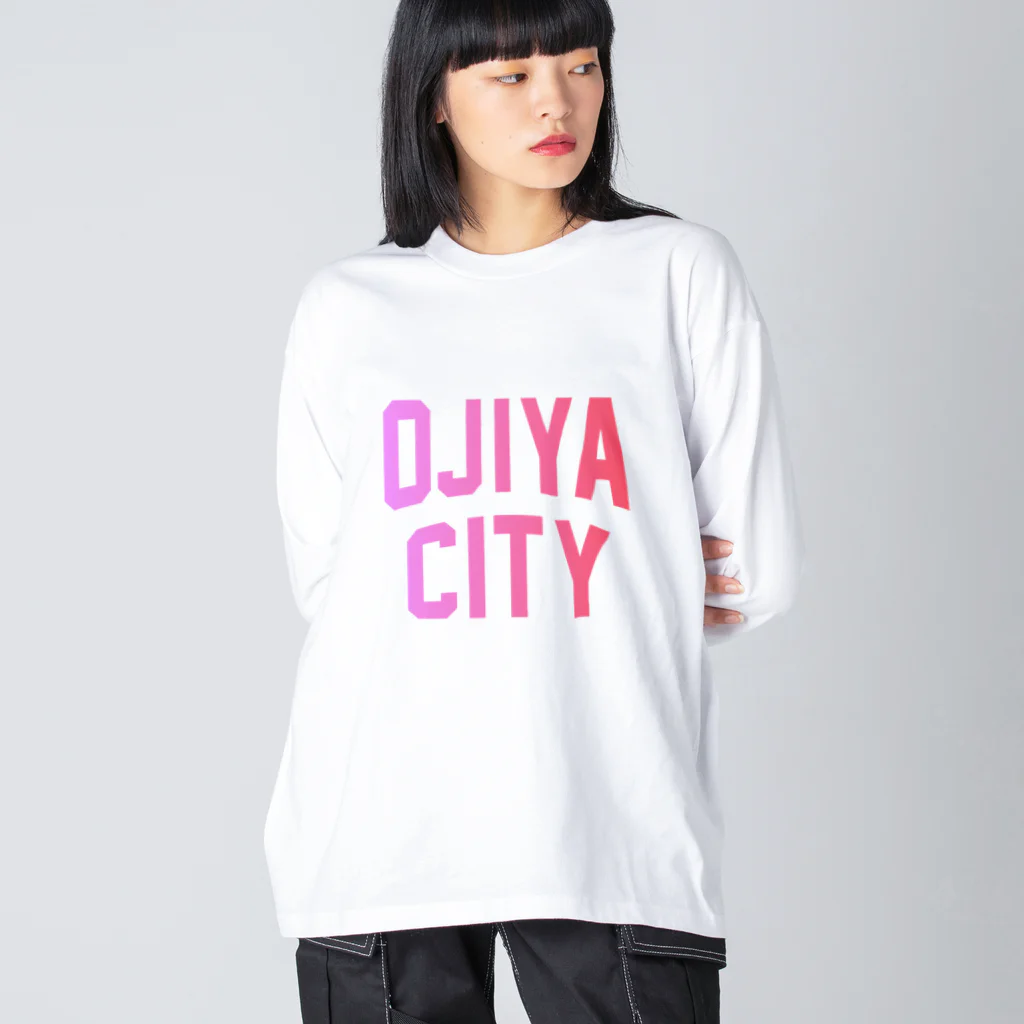 JIMOTOE Wear Local Japanの小千谷市 OJIYA CITY ビッグシルエットロングスリーブTシャツ