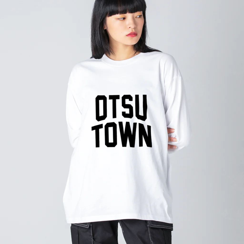 JIMOTOE Wear Local Japanの大津町 OTSU TOWN ビッグシルエットロングスリーブTシャツ