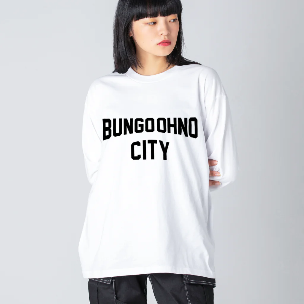 JIMOTOE Wear Local Japanの豊後大野市 BUNGO OHNO CITY ビッグシルエットロングスリーブTシャツ