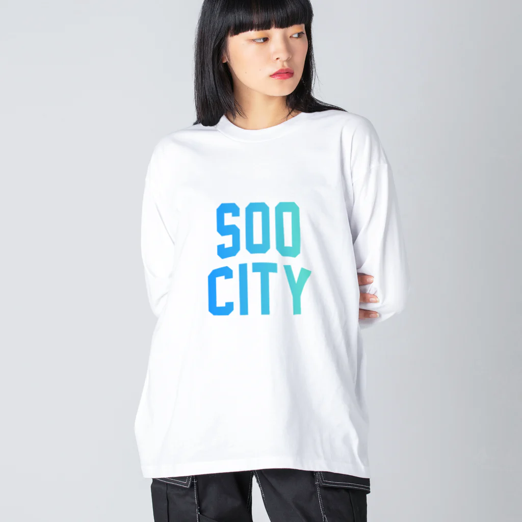 JIMOTOE Wear Local Japanの曽於市 SOO CITY Big Long Sleeve T-Shirt