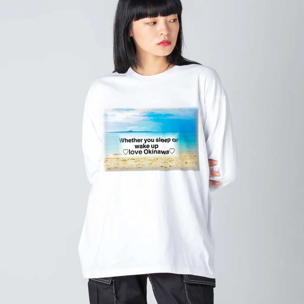 沖縄大好きシーサーちゃんの夏恋しい🌺沖縄🏝Going Big Long Sleeve T-Shirt