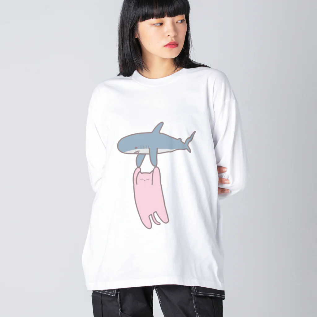 ainoのあの雲の向こうまで🎐 Big Long Sleeve T-Shirt