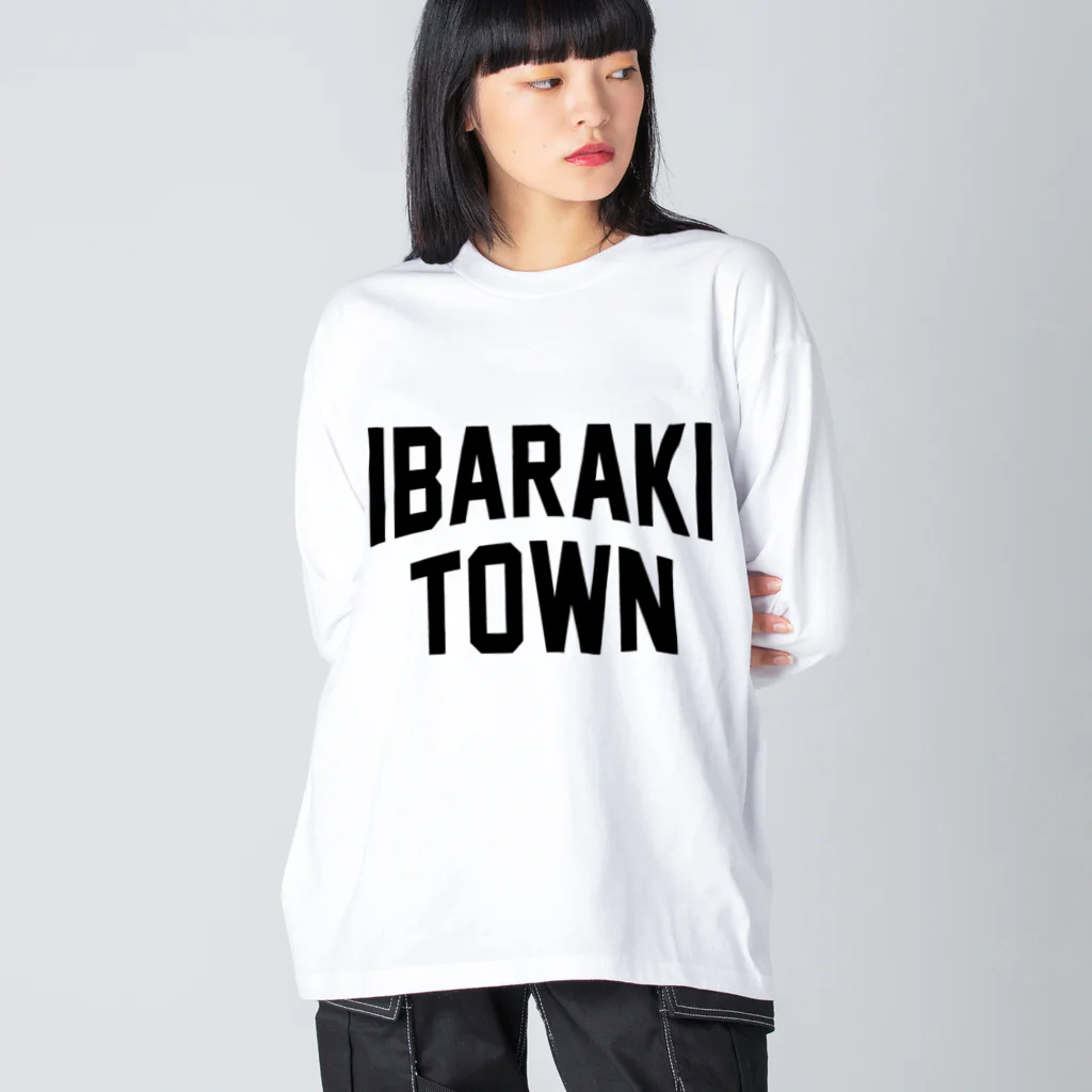 JIMOTOE Wear Local Japanの茨城町 IBARAKI TOWN ビッグシルエットロングスリーブTシャツ