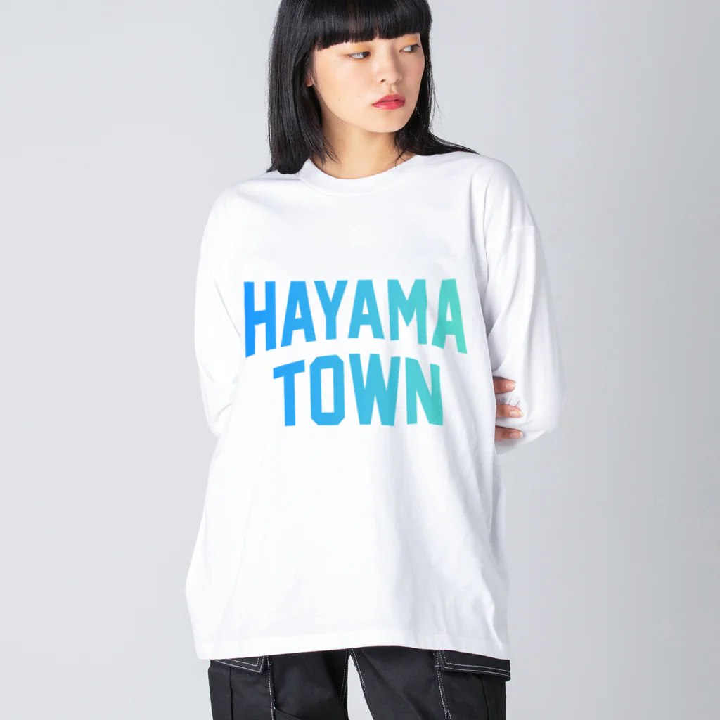 JIMOTOE Wear Local Japanの葉山町 HAYAMA TOWN Big Long Sleeve T-Shirt