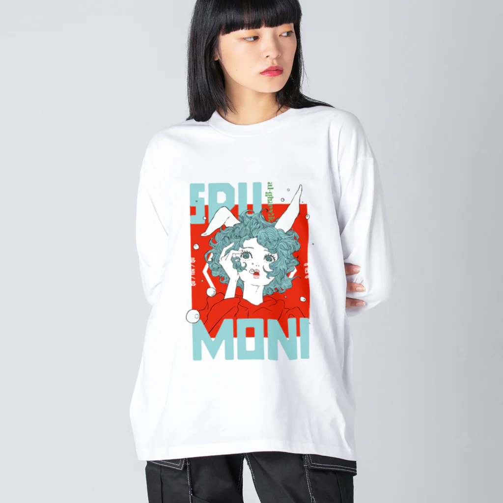 9 10 9（ qu / ten / qu ）のSPUMONI ビッグシルエットロングスリーブTシャツ