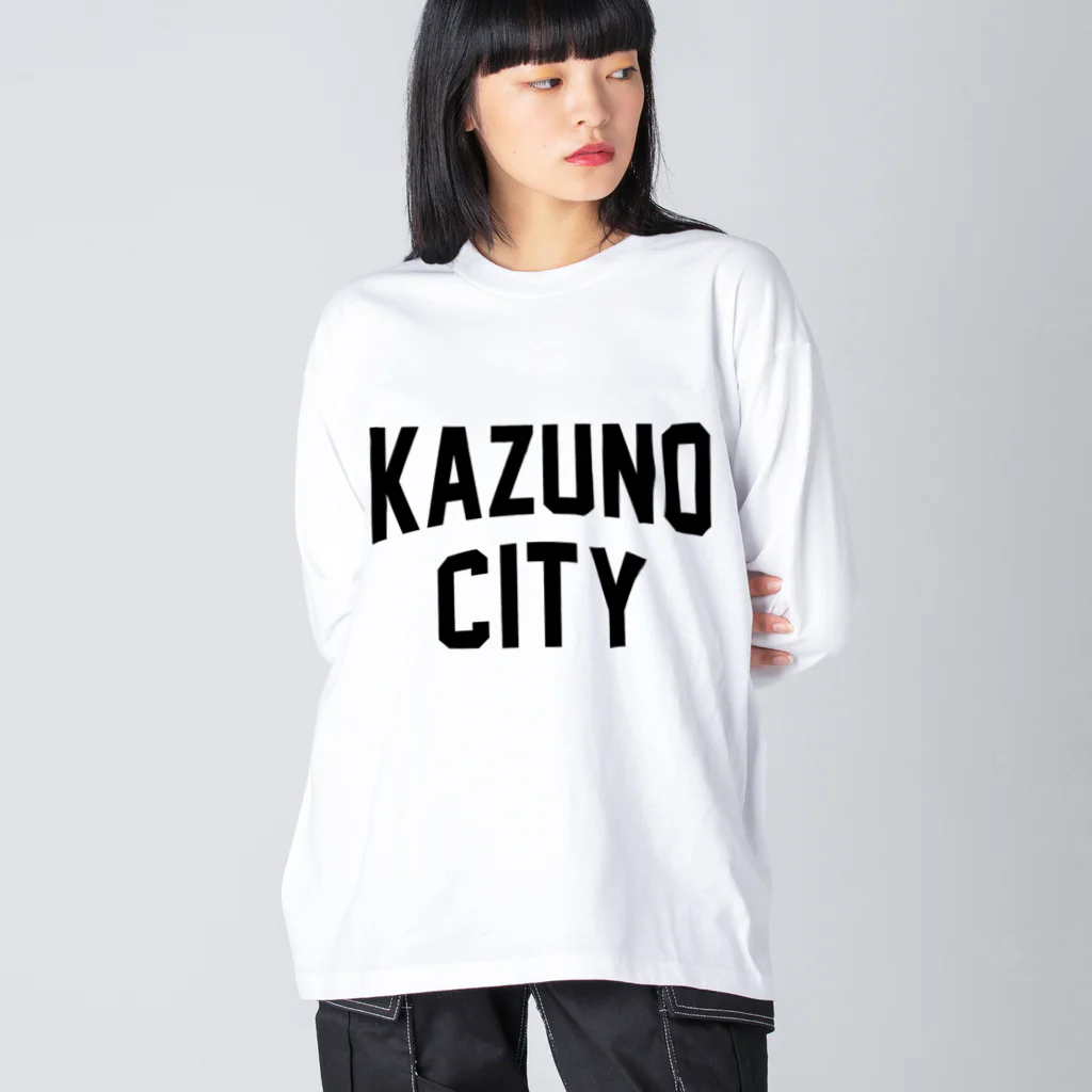 JIMOTOE Wear Local Japanの鹿角市 KAZUNO CITY Big Long Sleeve T-Shirt