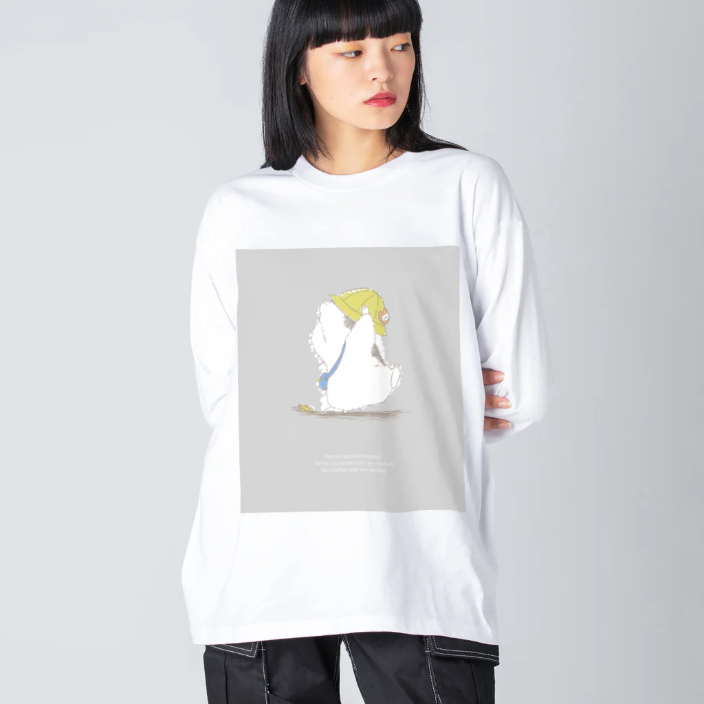 ichikoの絵本の中の1ページ ビッグシルエットロングスリーブTシャツ