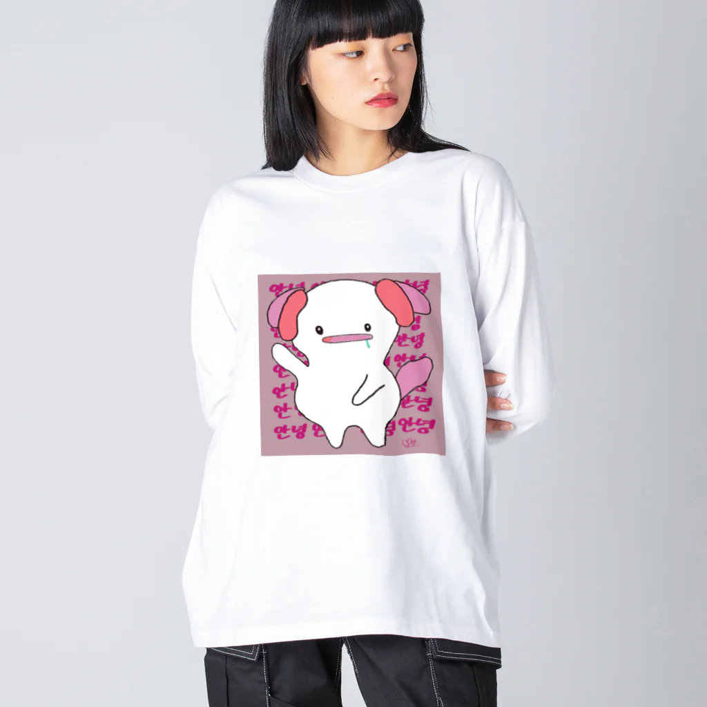 YoEunのWooper ビッグシルエットロングスリーブTシャツ