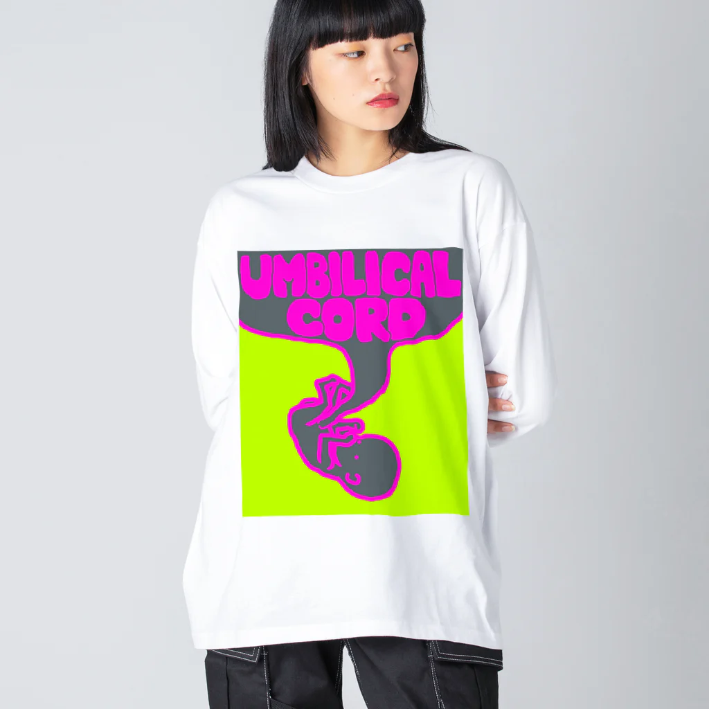 komgikogikoのアンビリカルコード Big Long Sleeve T-Shirt