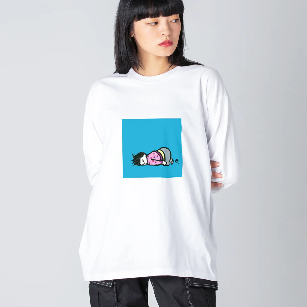 shika no teのねんね坊や Big Long Sleeve T-Shirt