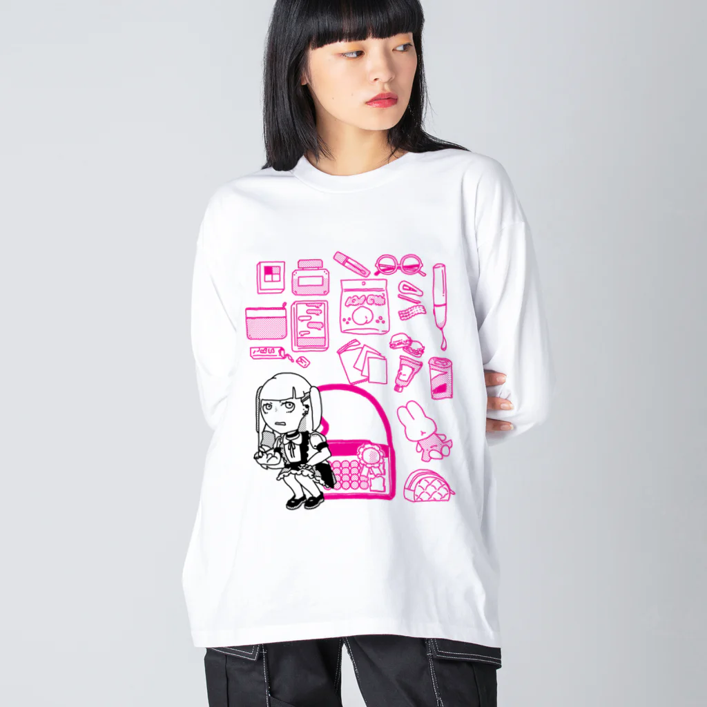 まつだあゆのすずりのあたし♡限界♡KAWAII Big Long Sleeve T-Shirt