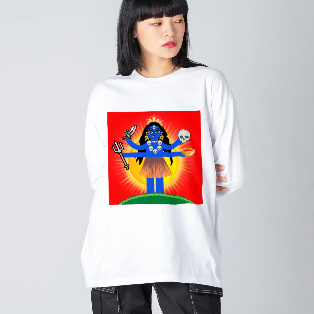 BONGAのマハーカーリー★カーリー女神 Big Long Sleeve T-Shirt