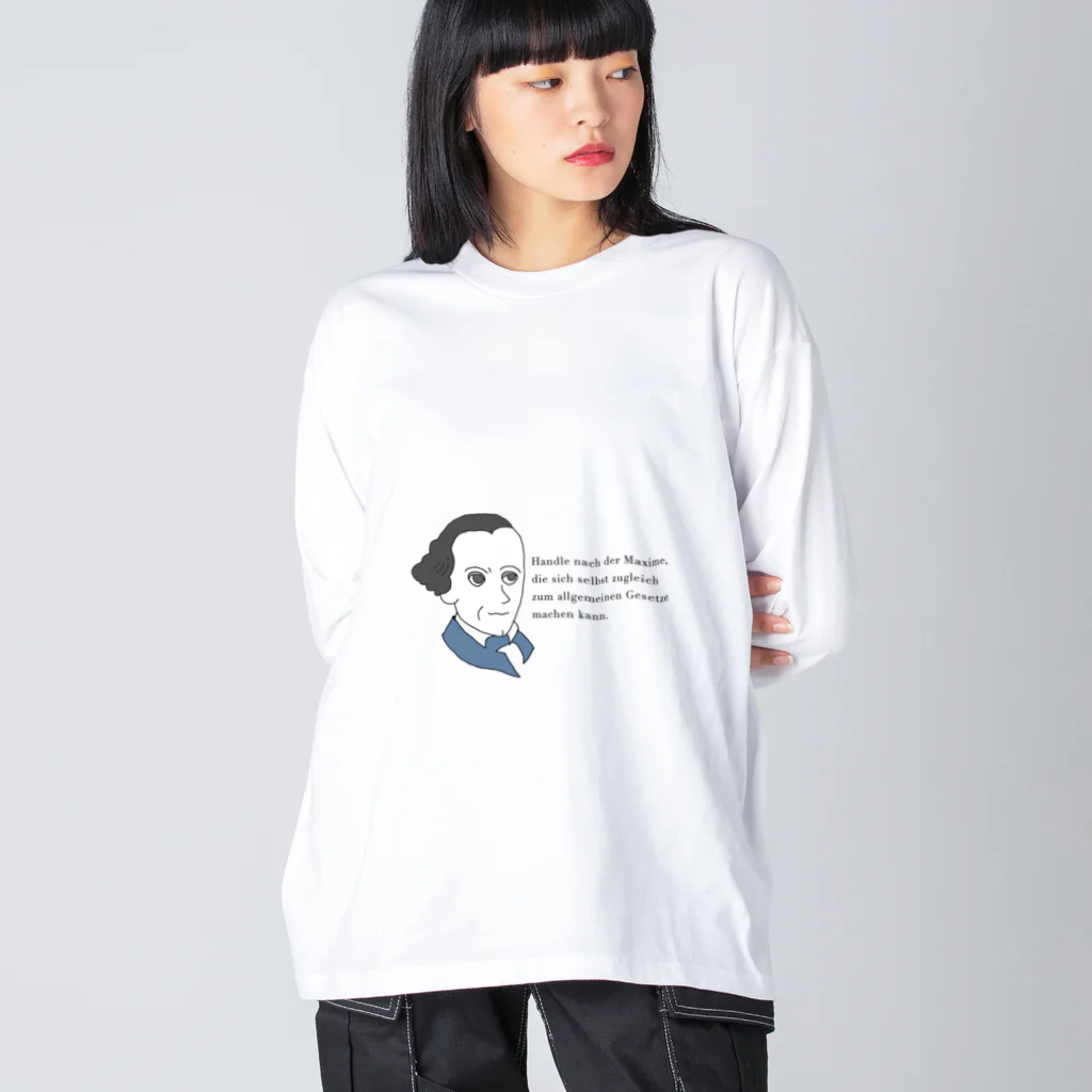  MoNshopのカント ビッグシルエットロングスリーブTシャツ