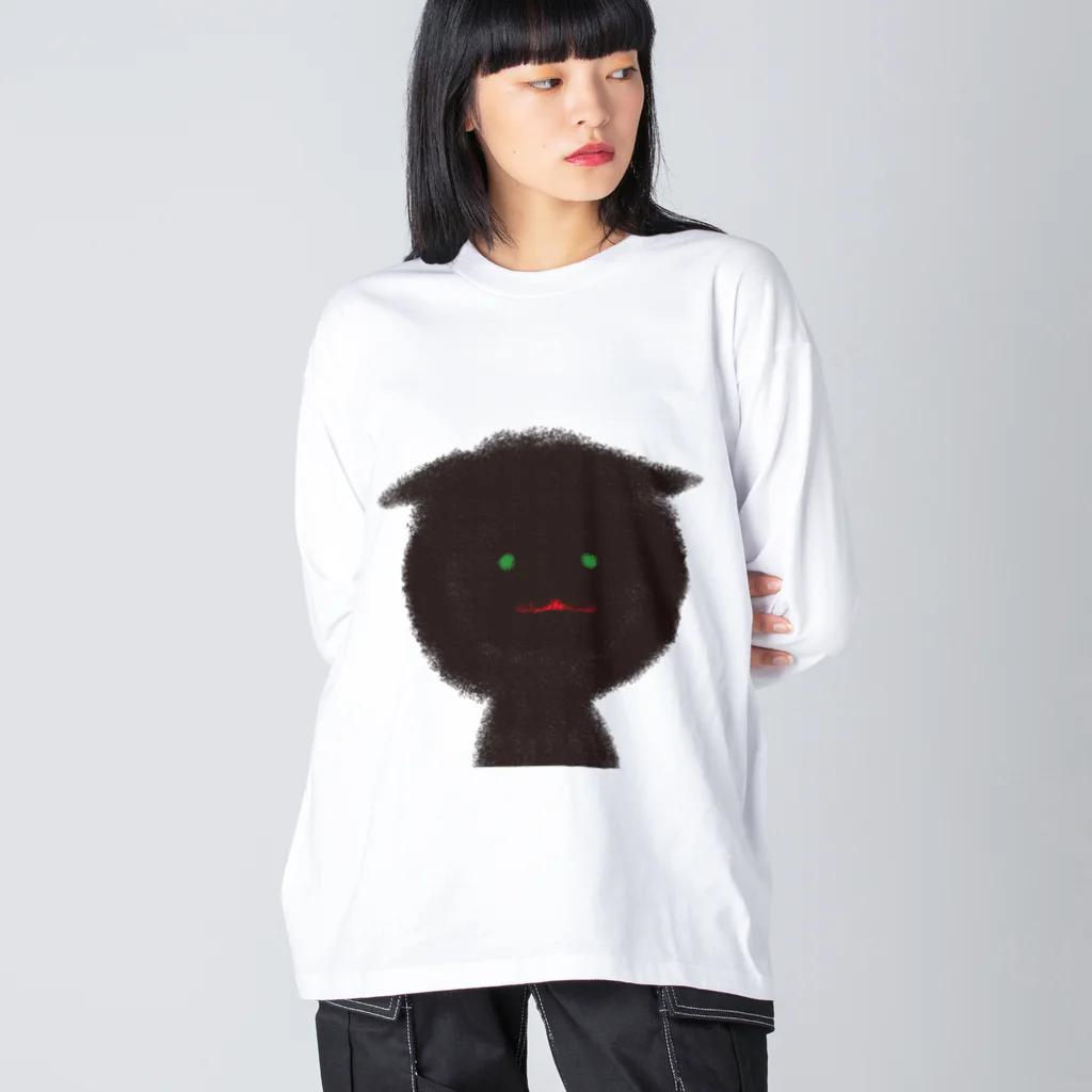 ieTのフワネコ「む」 Big Long Sleeve T-Shirt