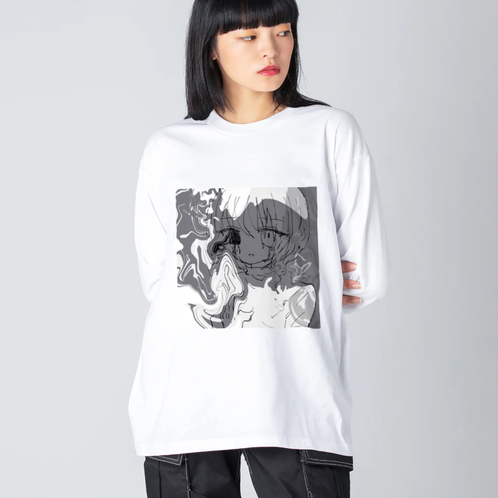 あくむ病院の冥　渦渦渦々、 Big Long Sleeve T-Shirt