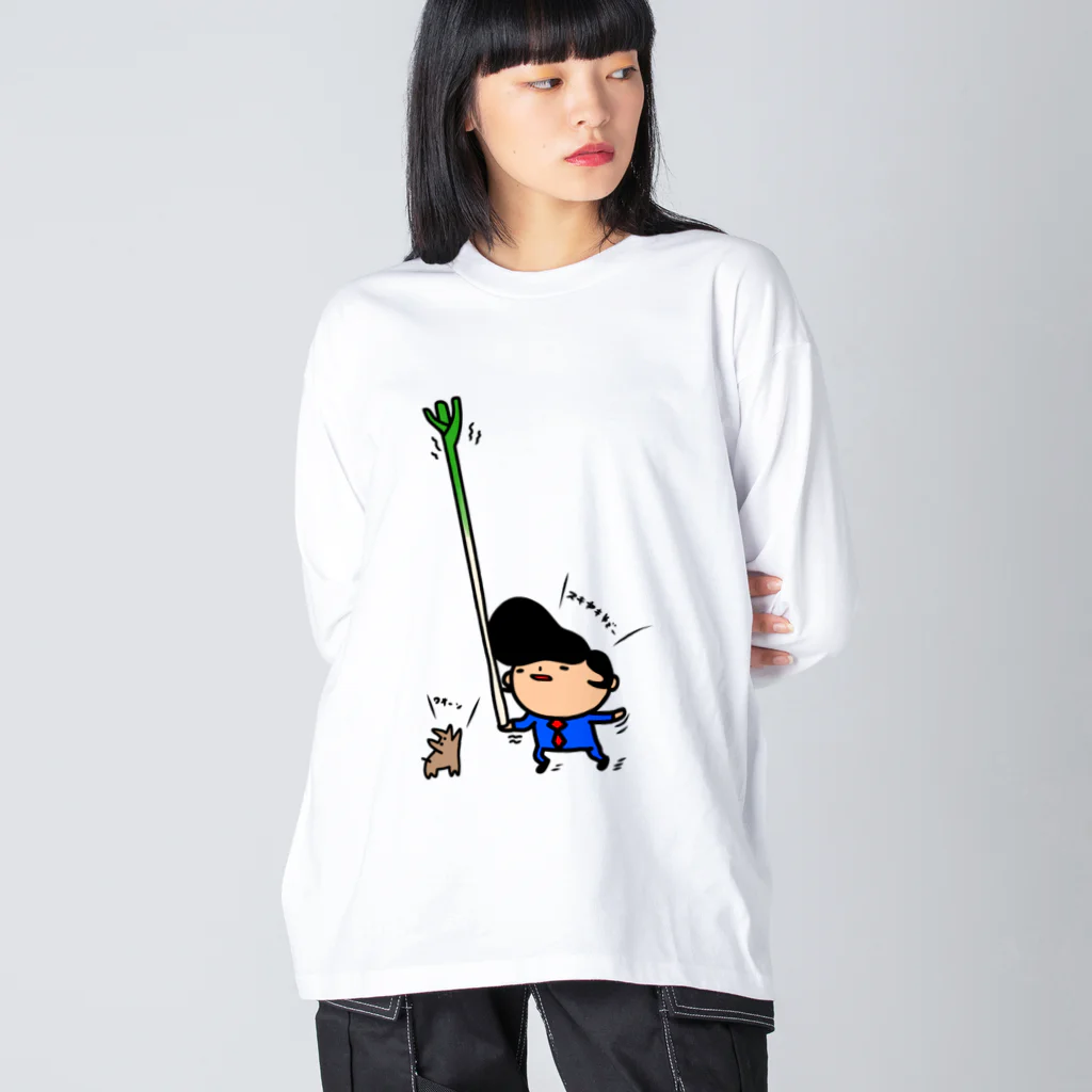 momino studio SHOPの大特価だったので Big Long Sleeve T-Shirt